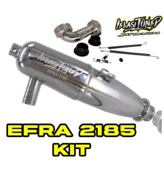 Ielasi IELASITUNED 1/8 PIPE KIT IN-LINE .21 ON-ROAD 3,5cc EFRA 2185 + MANIFOLD IT-21R (1) - IT-2185/KIT